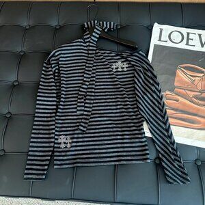 Chrome Hearts off-the-shoulder Spice top